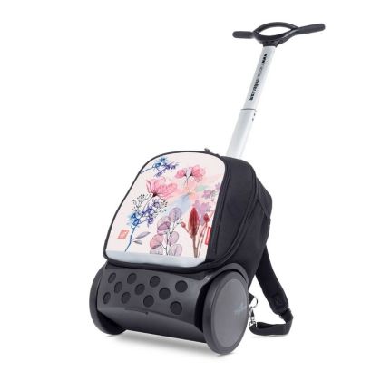 Školní a cestovní batoh na kolečkách Nikidom Roller UP Aquarella  XL (27l)