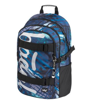 BAAGL SET 3 Skate Struktury: batoh, penál, sáček