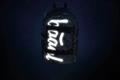 BAAGL SET 3 Skate Struktury: batoh, penál, sáček