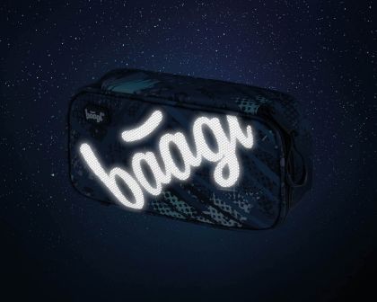 BAAGL SET 3 Skate Struktury: batoh, penál, sáček