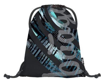 BAAGL SET 3 Skate Struktury: batoh, penál, sáček