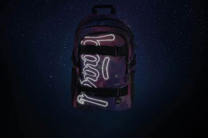 BAAGL Školní batoh Skate Galaxy
