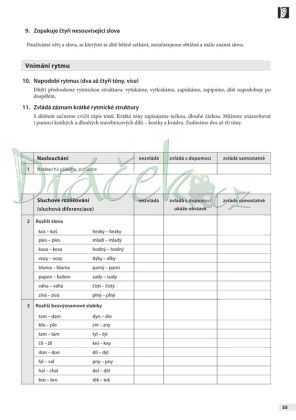 Školní zralost - J. Bednářová, V. Šmardová