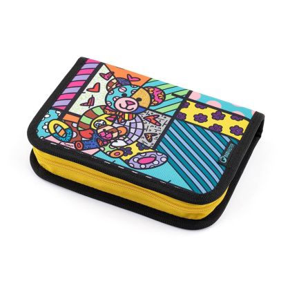 BAGMASTER, Školní dvouchlopňový penál CASE VEGA 22 A - Medvídek