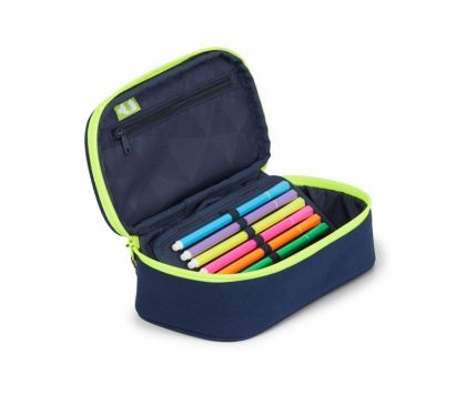 Studentský penál Ergobag Satch - Toxic Yellow