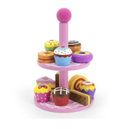 VIGA, Dřevěné dortíky se stojanem