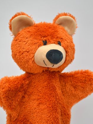 Maňásek Medvídek s malýma nohama