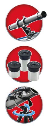 BUKI Astronomický teleskop 375x ZOOM