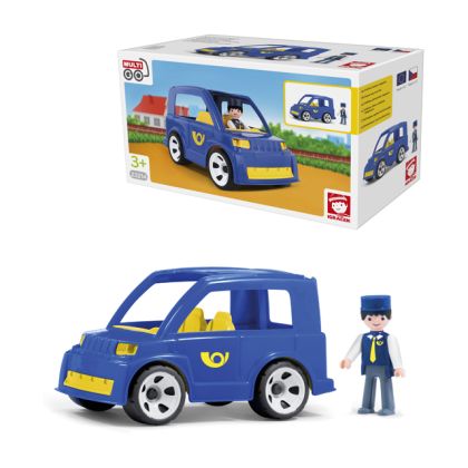 Efko IGRÁČEK MULTIGO – Poštovní auto s pošťákem