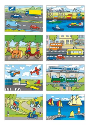 Začínáme vystřihovat - Doprava