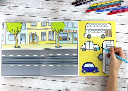 Začínáme vystřihovat - Doprava