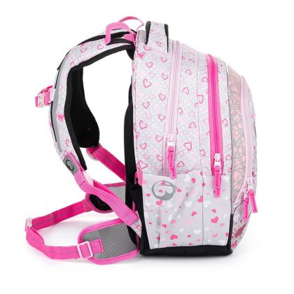 BAGMASTER, Školní tříkomorový batoh BETA 22 B - Panda