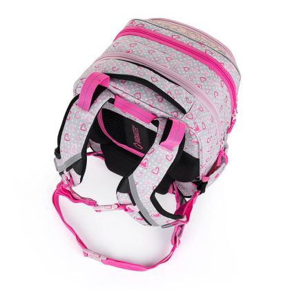 BAGMASTER, Školní tříkomorový batoh BETA 22 B - Panda