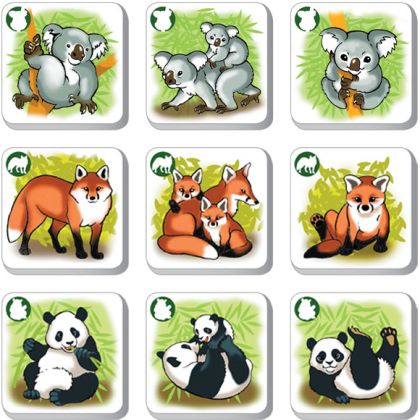 Pexetrio Kids - Zvířata - Poznáš jejich rodinu? 36 dílků