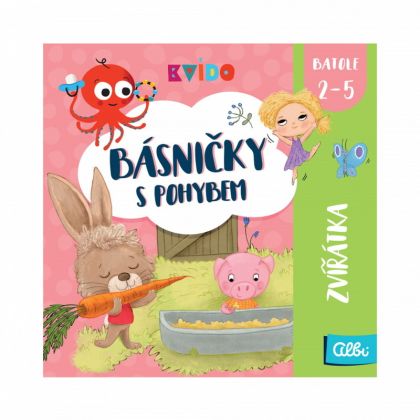 Albi, Kvído - Básničky s pohybem Zvířátka