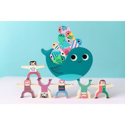 Vilac Motorická balanční hra Velryba