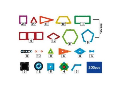 GeoSmart  Educational Set (205 pcs)