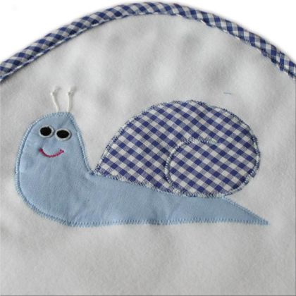 Fleece deka s aplikací šnek