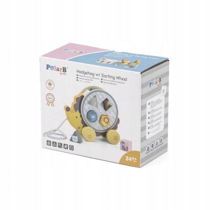 VIGA, Dřevěná tahačka a vkládačka ježek