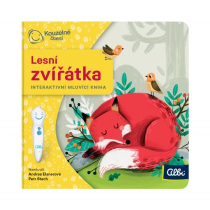 Albi interaktivní mluvící kniha - Lesní zvířátka - Kouzelné čtení