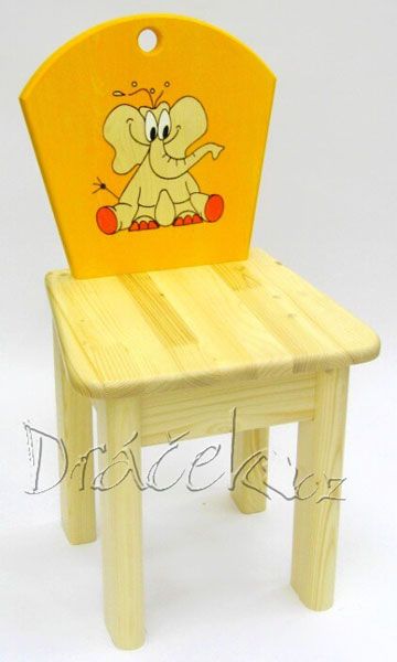 Dětská židlička Slon