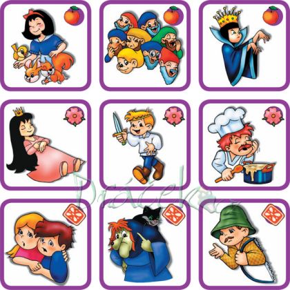 Pexetrio - Z pohádky do pohádky 36 dílků