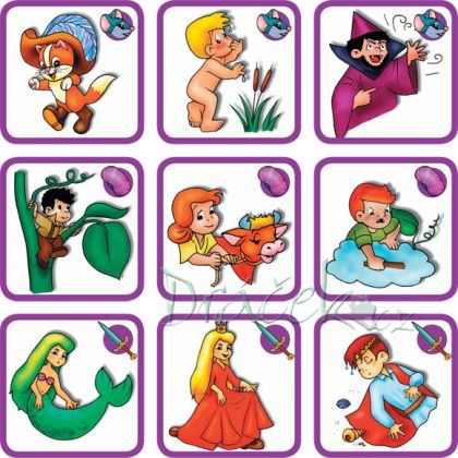 Pexetrio - Z pohádky do pohádky 36 dílků