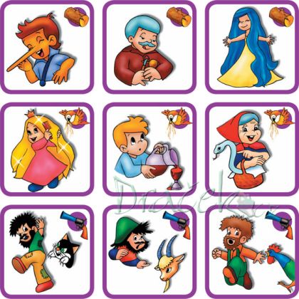 Pexetrio - Z pohádky do pohádky 36 dílků