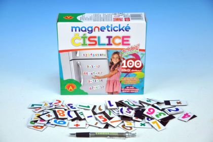 Alexander, Magnetické číslice na lednici - 100 dílků v krabici