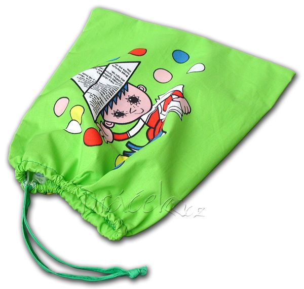 Pytlík Večerníček zelený