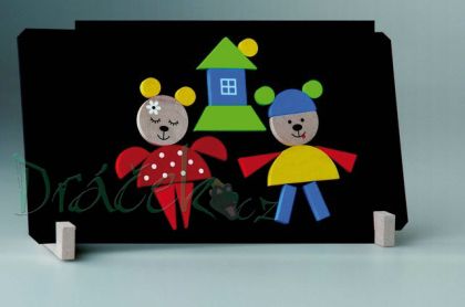 Magnetické puzzle Medvědi