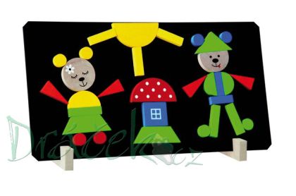 Magnetické puzzle Medvědi