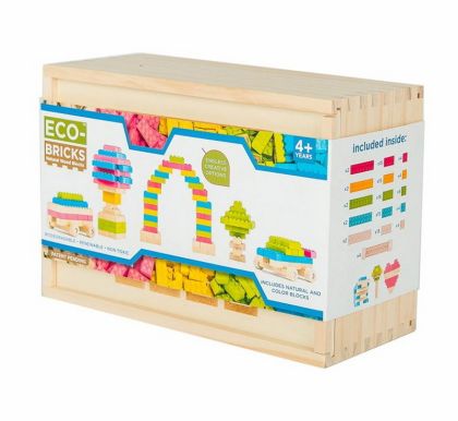 Eco-bricks Sada 109 barevných kostek