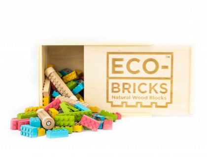 Eco-bricks Sada 109 barevných kostek