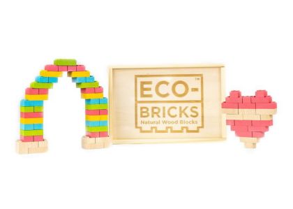 Eco-bricks Sada 109 barevných kostek