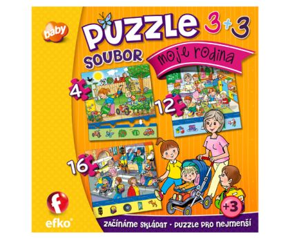 Efko Puzzle set MOJE RODINA