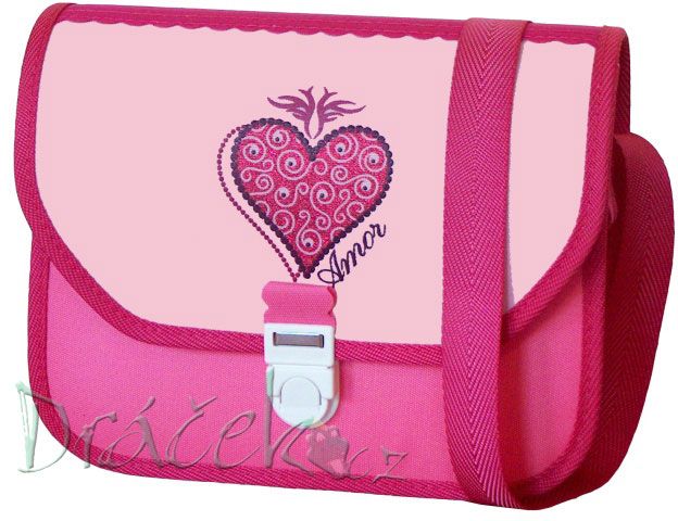 Dívčí kabelka BABY 01 Deluxe Amor růžová