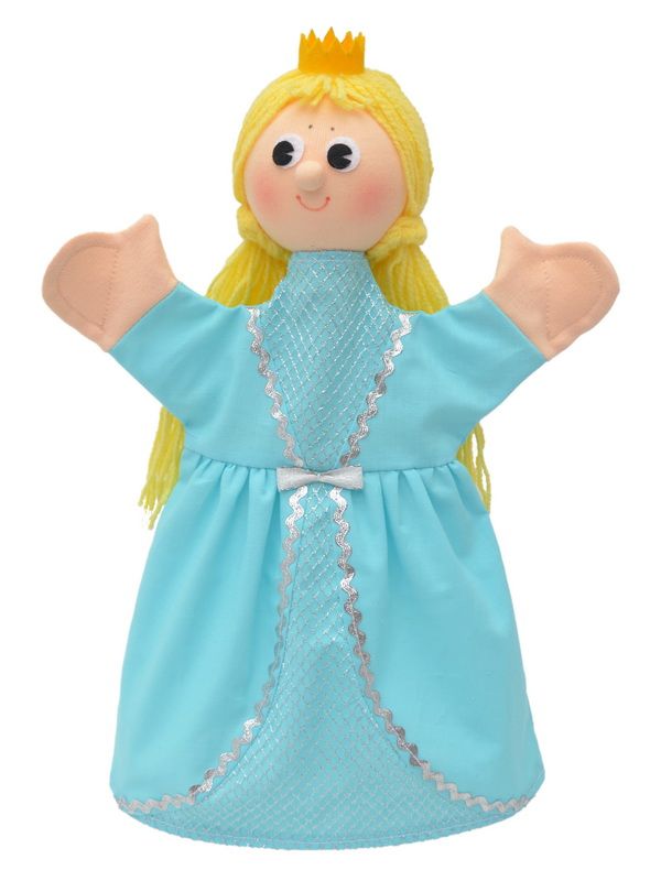 Maňásek Princezna Adélka 36cm tyrkysová