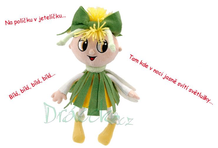 Včelí medvídci zpívající - Světluška 30 cm