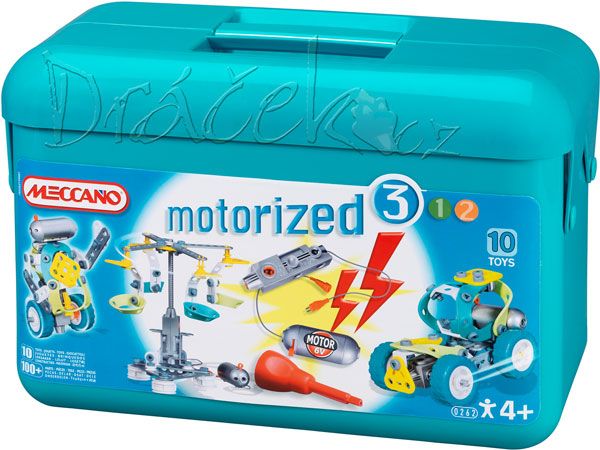 Stavebnice Meccano Elektrický Box 10v1