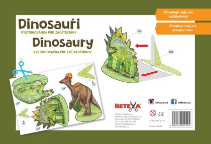 Vystřihovánky Dinosauři