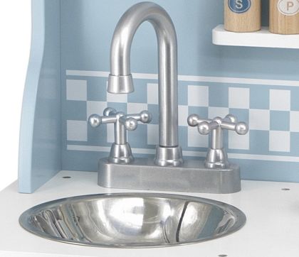 VIGA, Dřevěná kuchyňka modrá