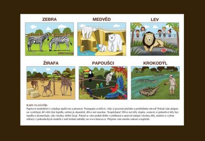 Začínáme vystřihovat - Jdeme do ZOO
