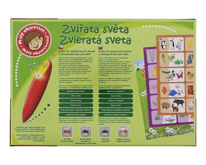 Trefl, Malý objevitel Zvířata světa + kouzelná tužka