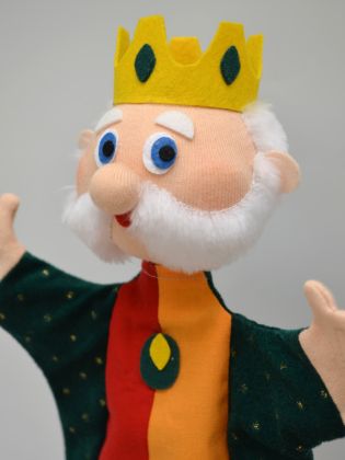 Maňásek král Valentýn