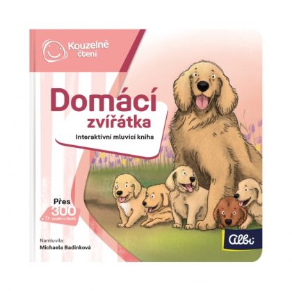 Albi Kouzelné čtení - Minikniha - Domácí zvířátka