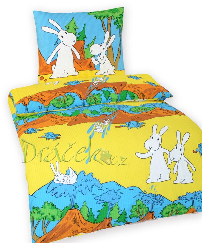 Dětské povlečení Bob a Bobek krep - velké