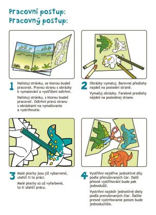 Začínáme vystřihovat - Dinosauři