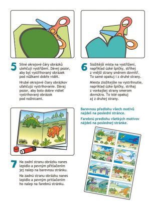 Začínáme vystřihovat - Dinosauři