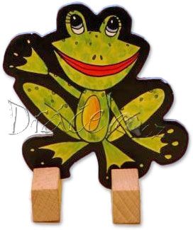 Žába - kartonová loutka